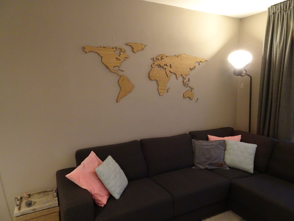 激光造物-世界地圖