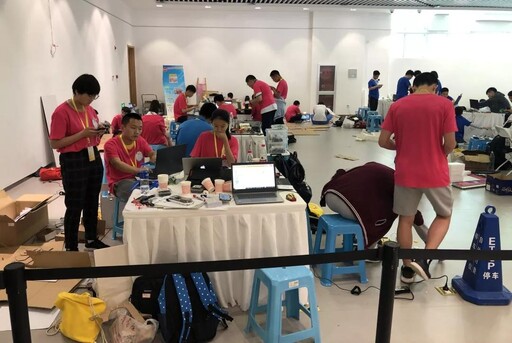 氣氛熱烈的賽場