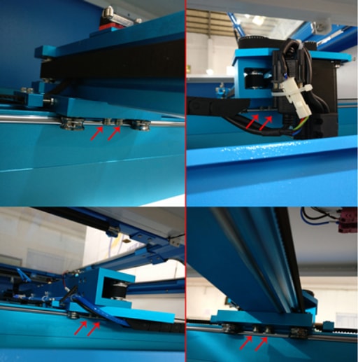 激光切割機(jī)切割X/Y軸不垂直