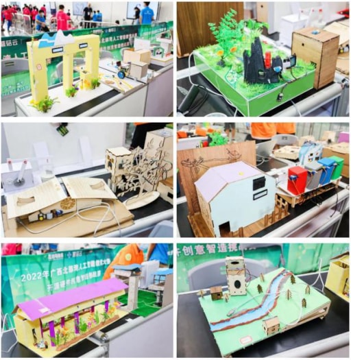 雷宇攜蘑菇云創客助力2022年廣西北部灣人工智能教育大賽活動完美收官