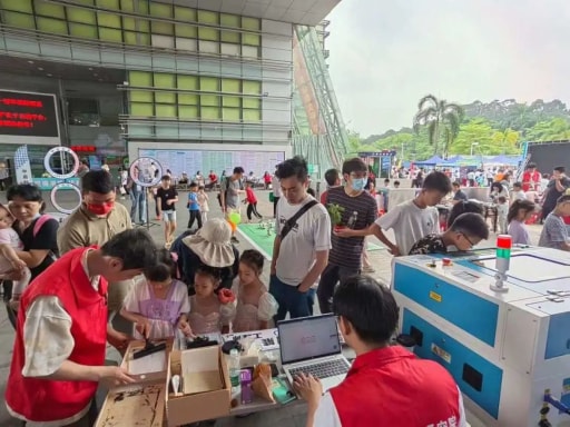 感受科技魅力沐浴科普陽光