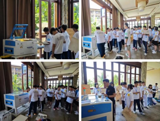 使用雷宇激光切割機切割部件